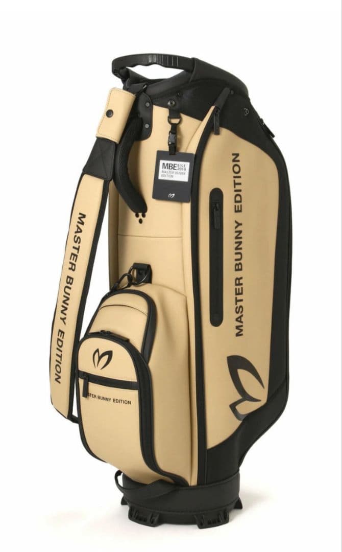 MASTER BUNNY EDITION キャディバッグ ベージュ