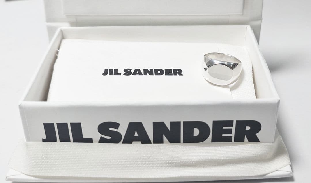 JIL SANDERジルサンダー　サイズS　クラシックリング　Silver925