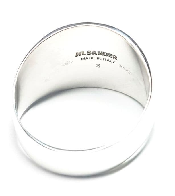 JIL SANDERジルサンダー　サイズS　クラシックリング　Silver925