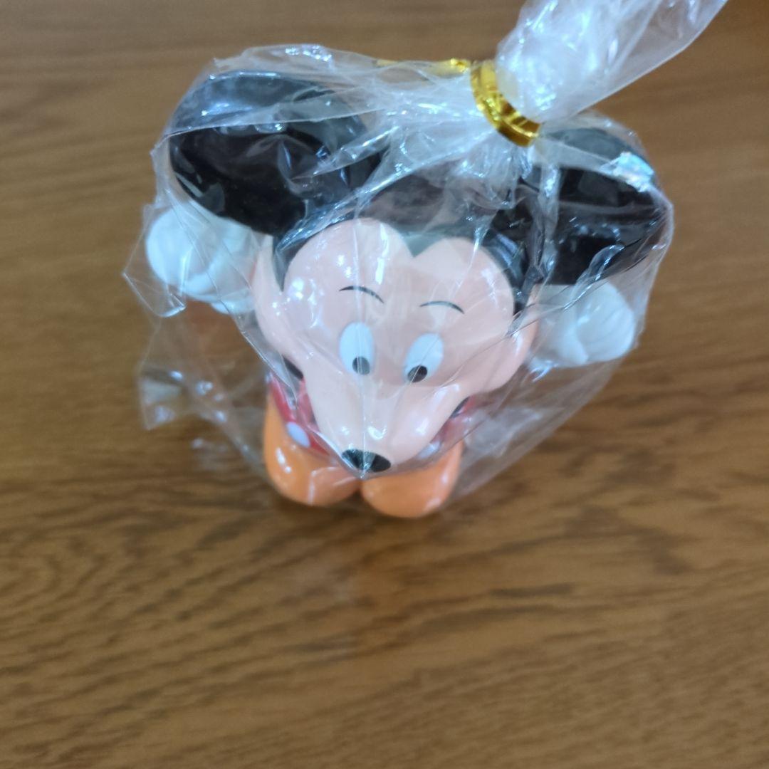 ミッキーマウス　貯金箱　未開封新品