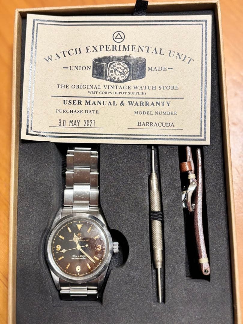 WMT Barracuda – Tropical Brown バラクーダ