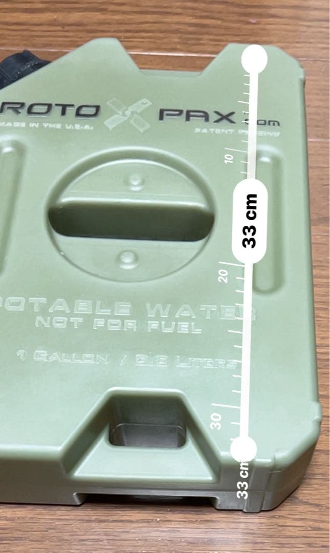 日本未発売 正規品 ROTO PAX 1ガロン ウォータージャグ ロトパックス