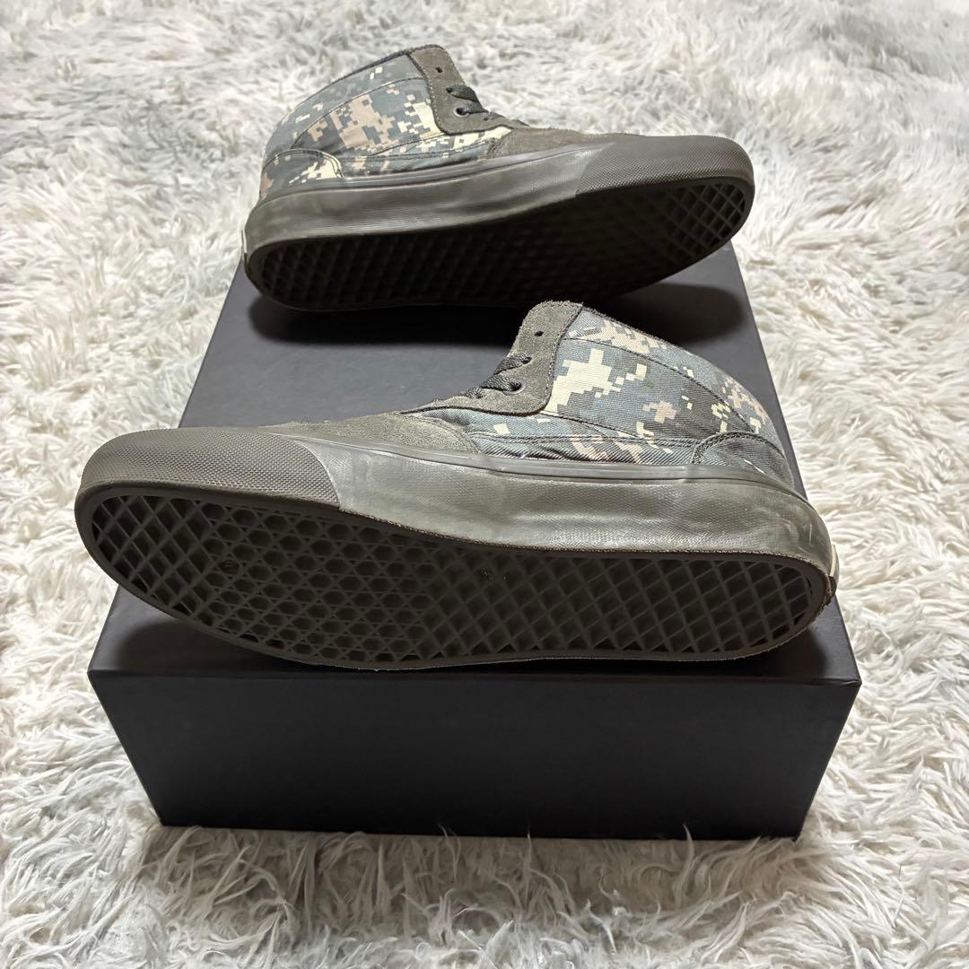 【良品】VANS × WTAPS US9 HALF CAB CAMO/GREY