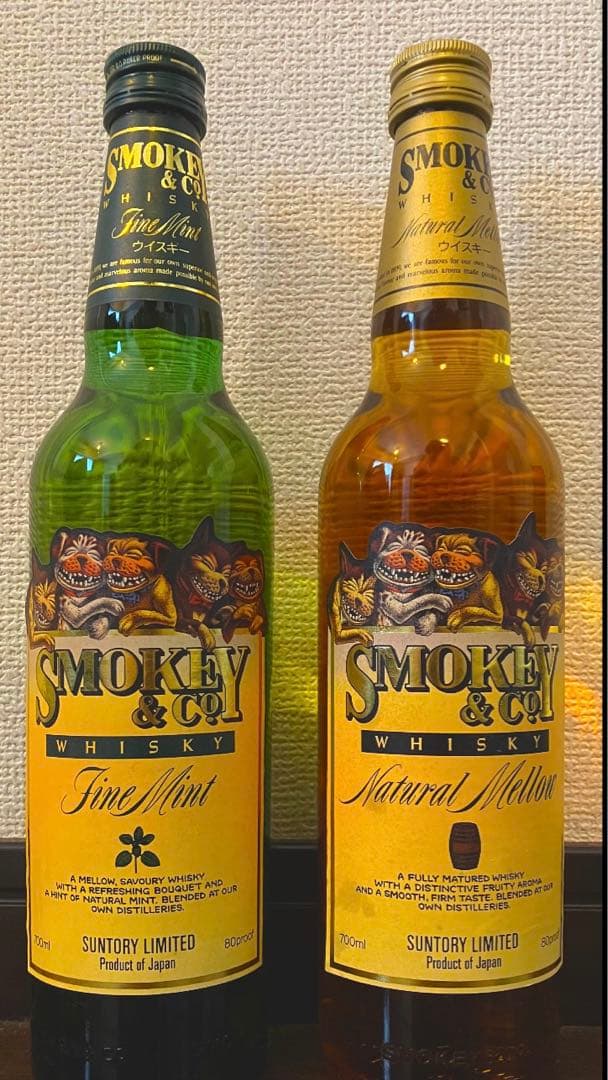 ウイスキー suntory smokey & co