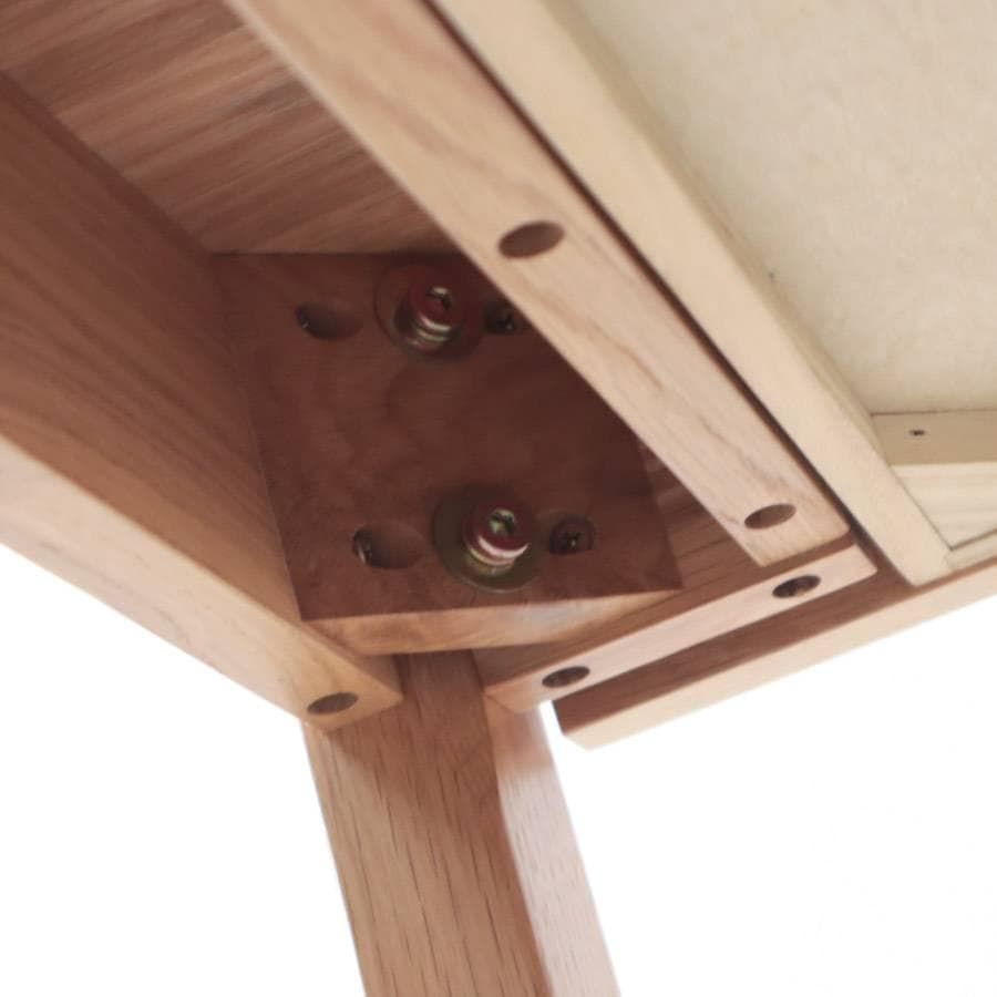 無印良品 無垢材デスク オーク材 引き出し付き 幅110cm 高さ70cm