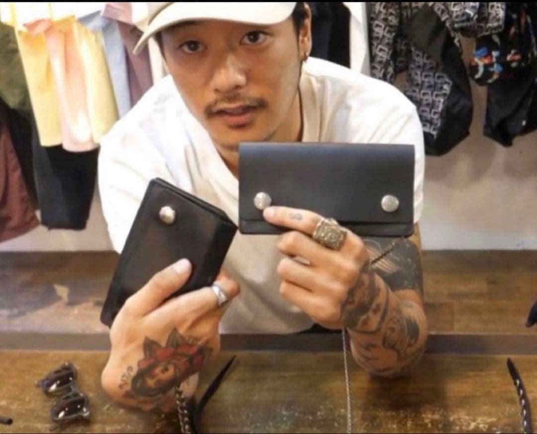 USA製　トラッカーウォレット　tatoo studio yamada 山田蓮
