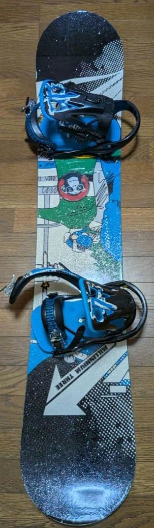 美品セットケース付M3 151cm スノーボード SHREDTASTIC 初心者