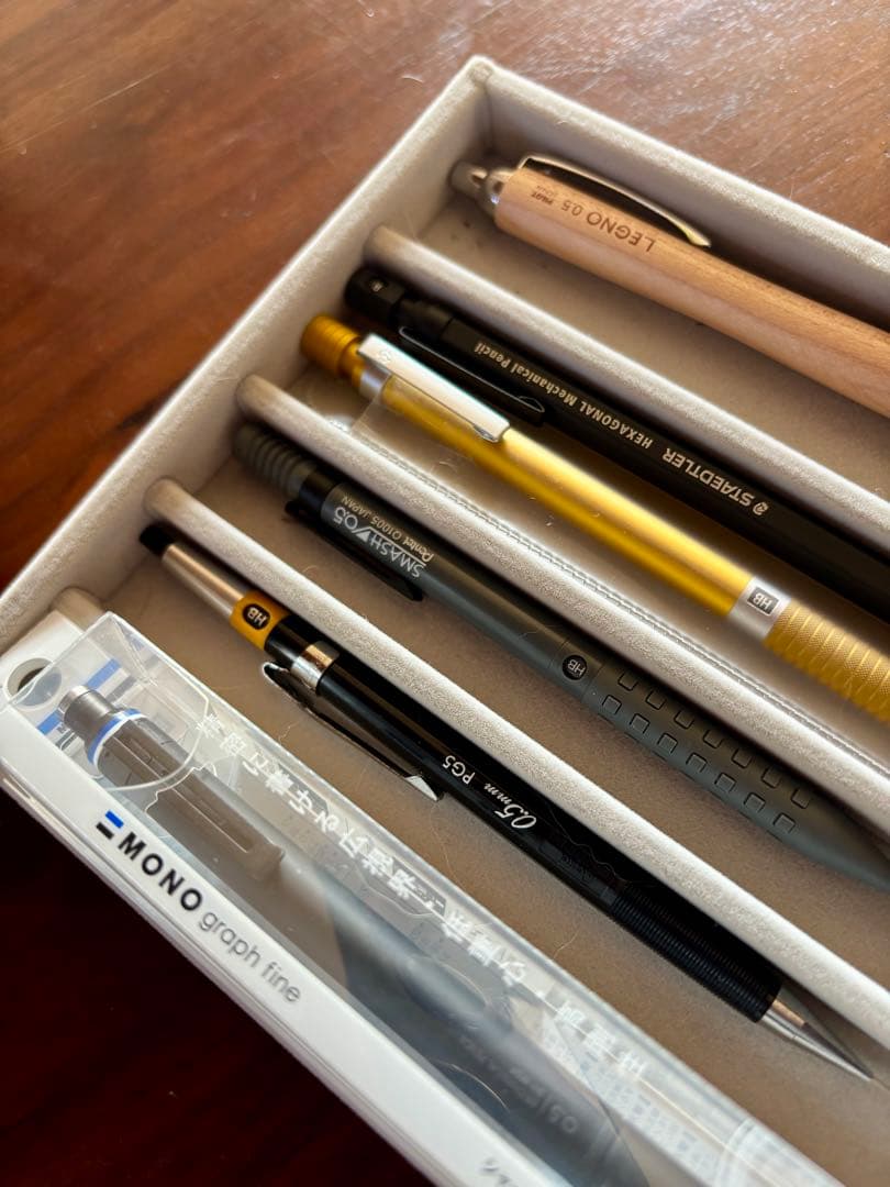 LEGNO 0.5mm シャープペンシルセット６本