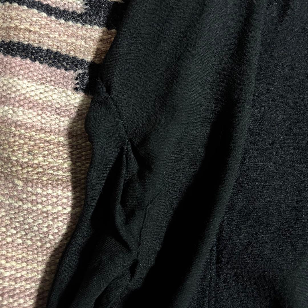 60s ブラックレーヨンシャツ　ギャバシャツ　ヴィンテージ　usa製 50s