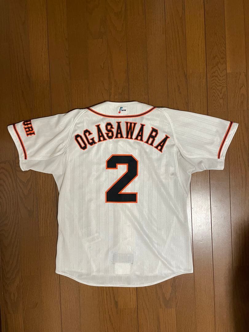 adidas 読売ジャイアンツ 小笠原道大 #2 プロコレ ユニフォーム L