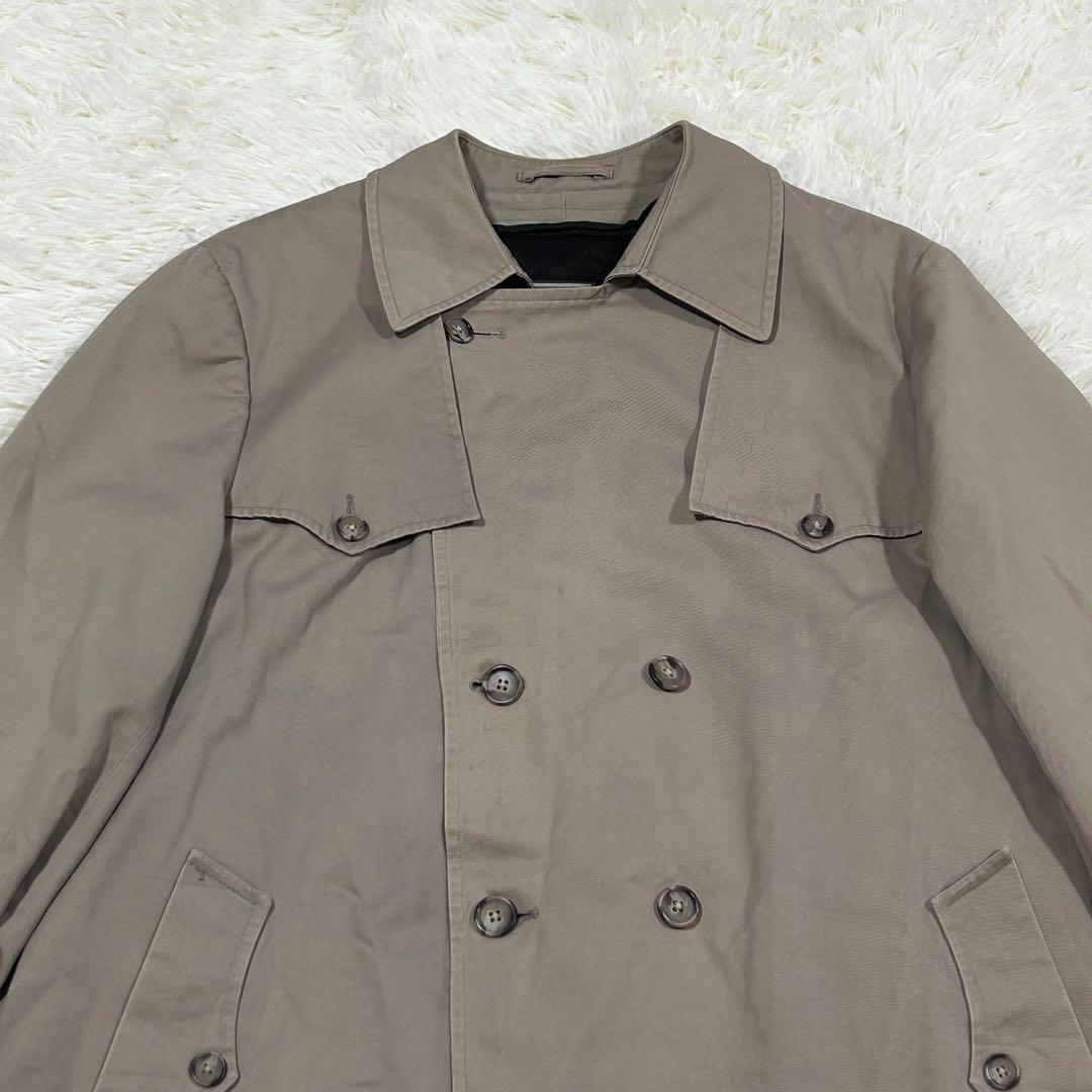 極美品　Dior トレンチコート46L マキシ丈　ロング丈　メンズXL ライナー