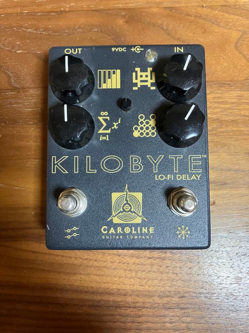 ギター Caroline Kilobyte Lo-Fi Delay