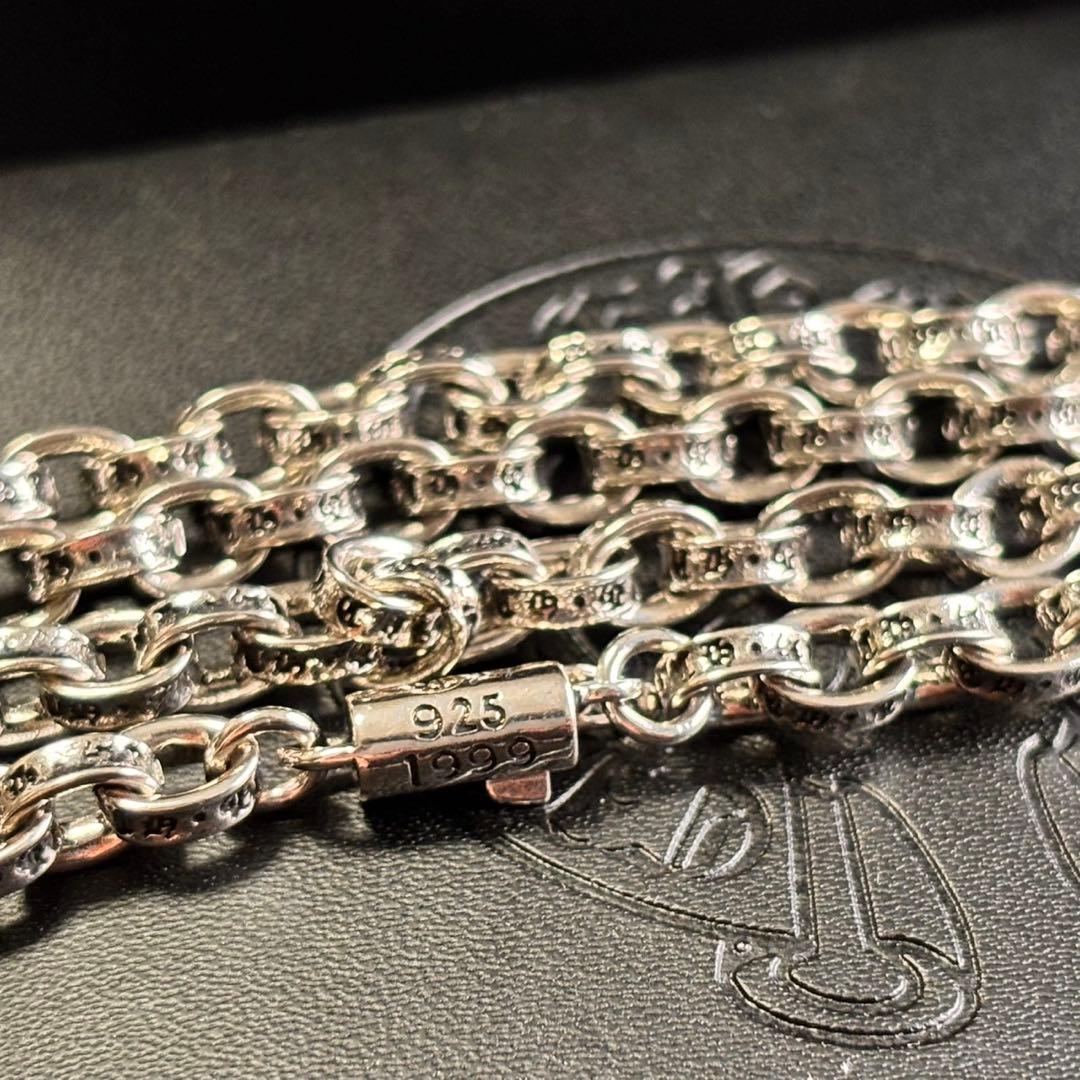 極美品 ⚜️クロムハーツ⚜️ ネックレス925シルバー CHROME