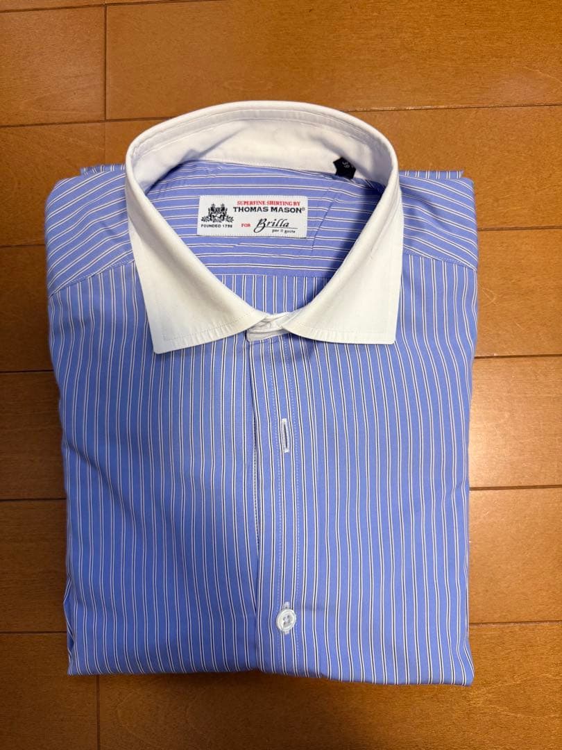 【2枚セット】Brilla per il gusto ドレスシャツ 39