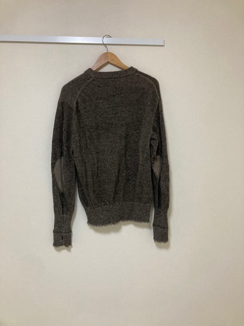 MAATEE&SONS ブラックアルパカ ひょっとこP/O SWEATER