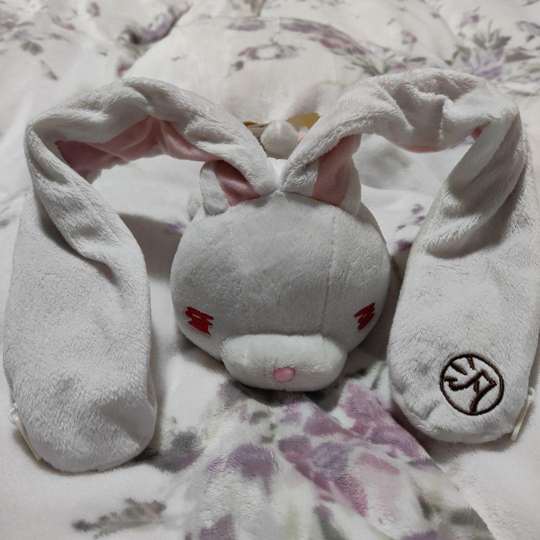 汎用うさぎデュアルペンポーチぬいぐるみ