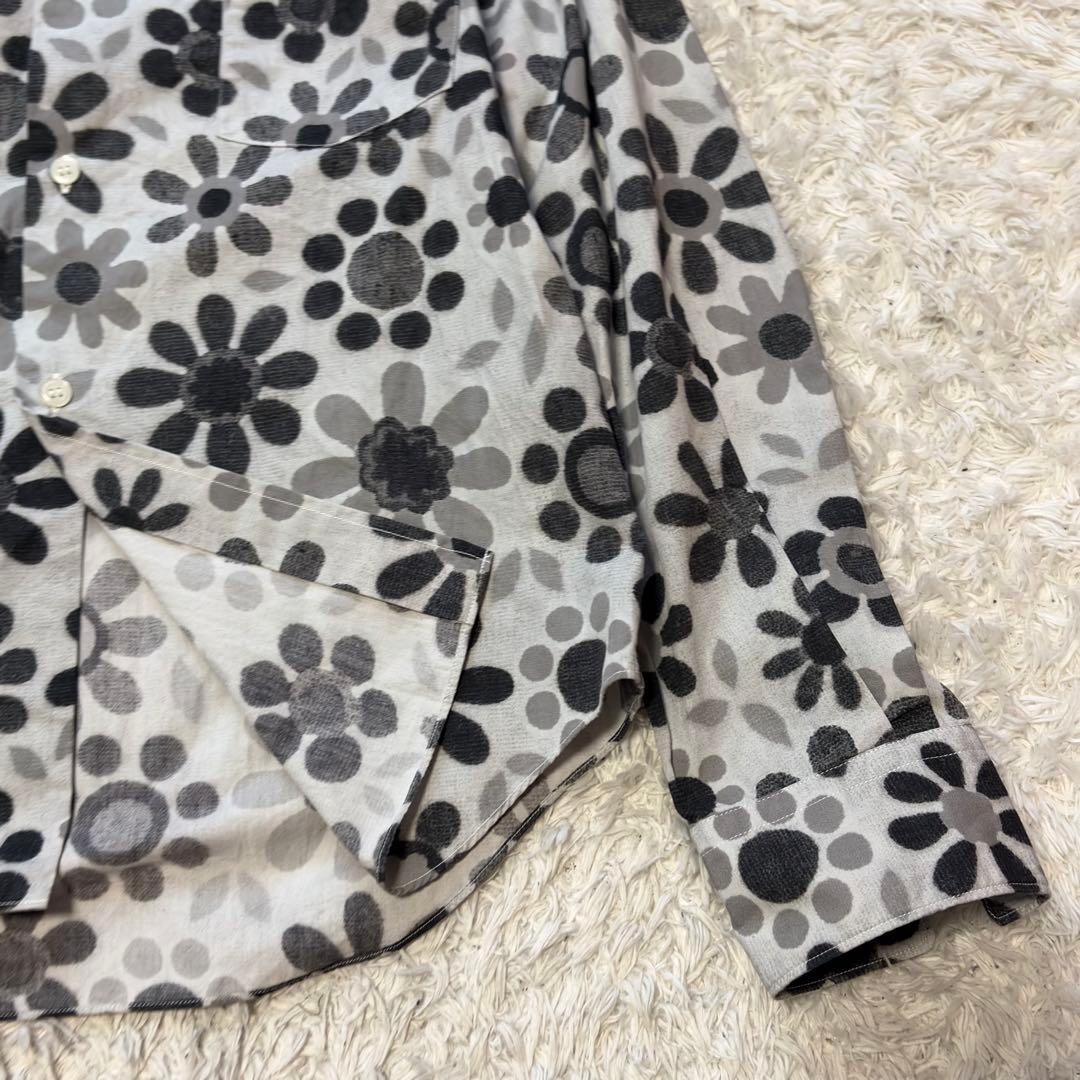 未使用級✨BLACK COMME des GARÇONS 花柄シャツ XS
