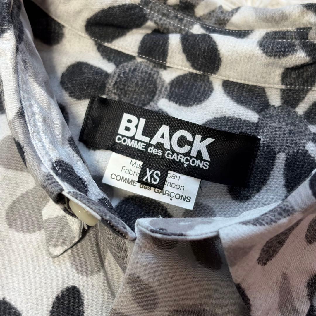 未使用級✨BLACK COMME des GARÇONS 花柄シャツ XS