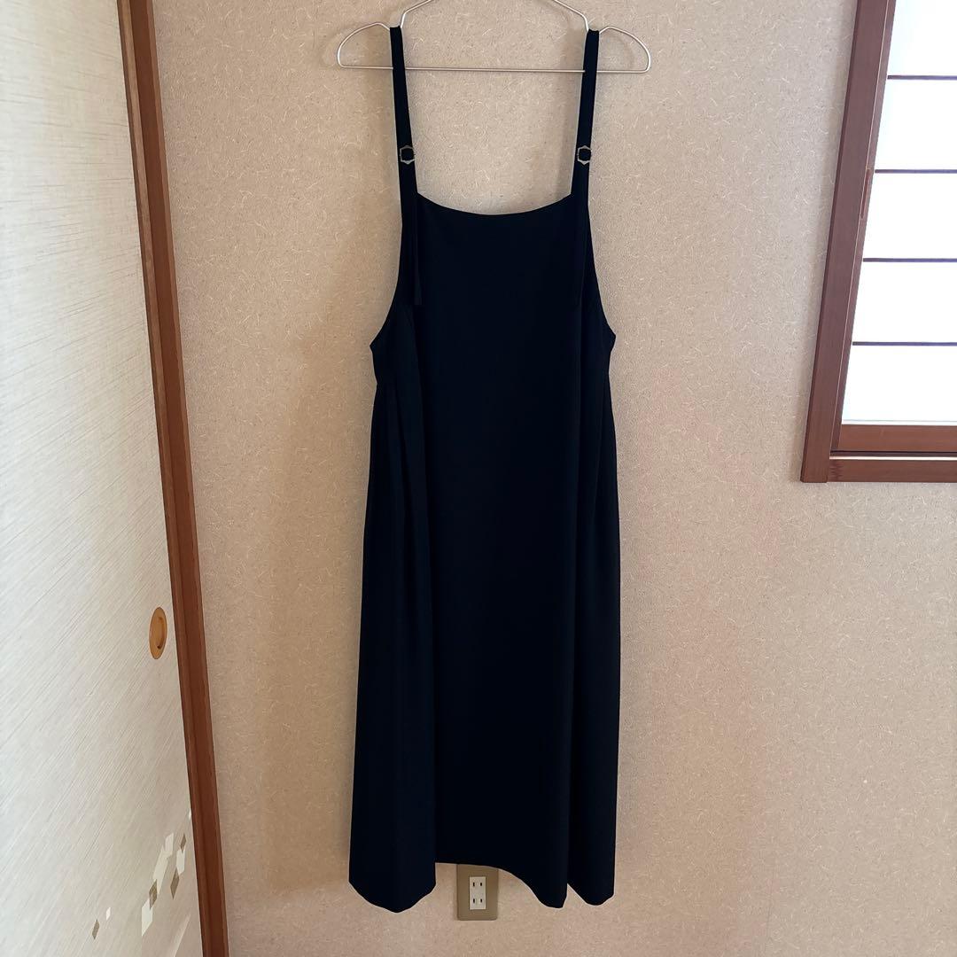 【週末限定お値下げ中】北欧暮らしの道具店　サイドタックのサロペットスカート