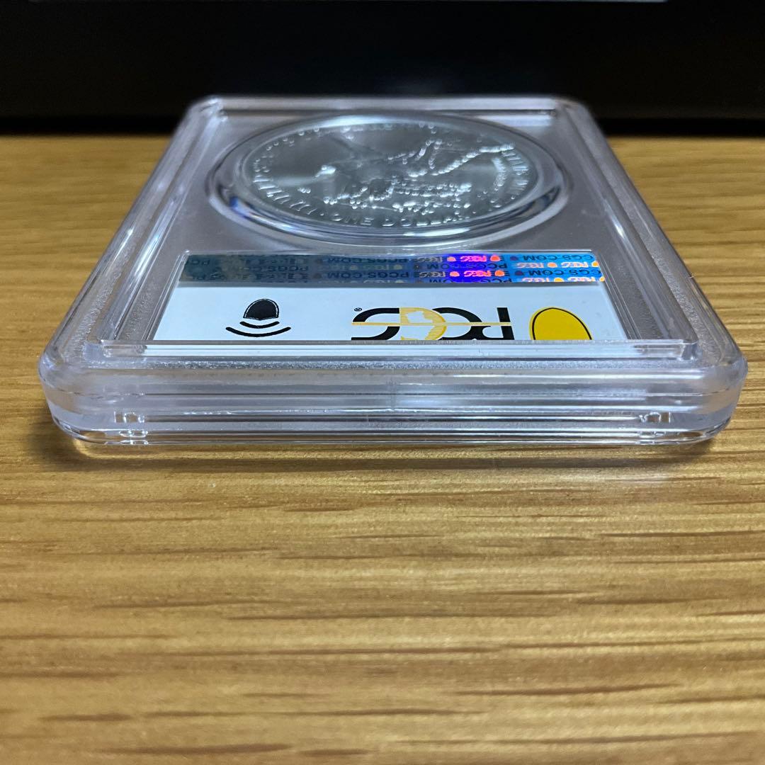 【新品】Silver Eagleイーグル銀貨2022-（W） PCGS MS70