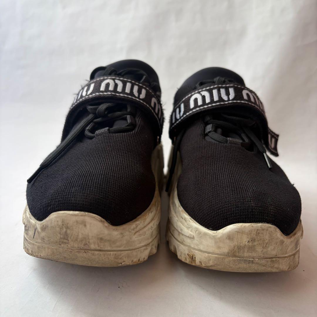 【saruta1107】miumiuスニーカー 38