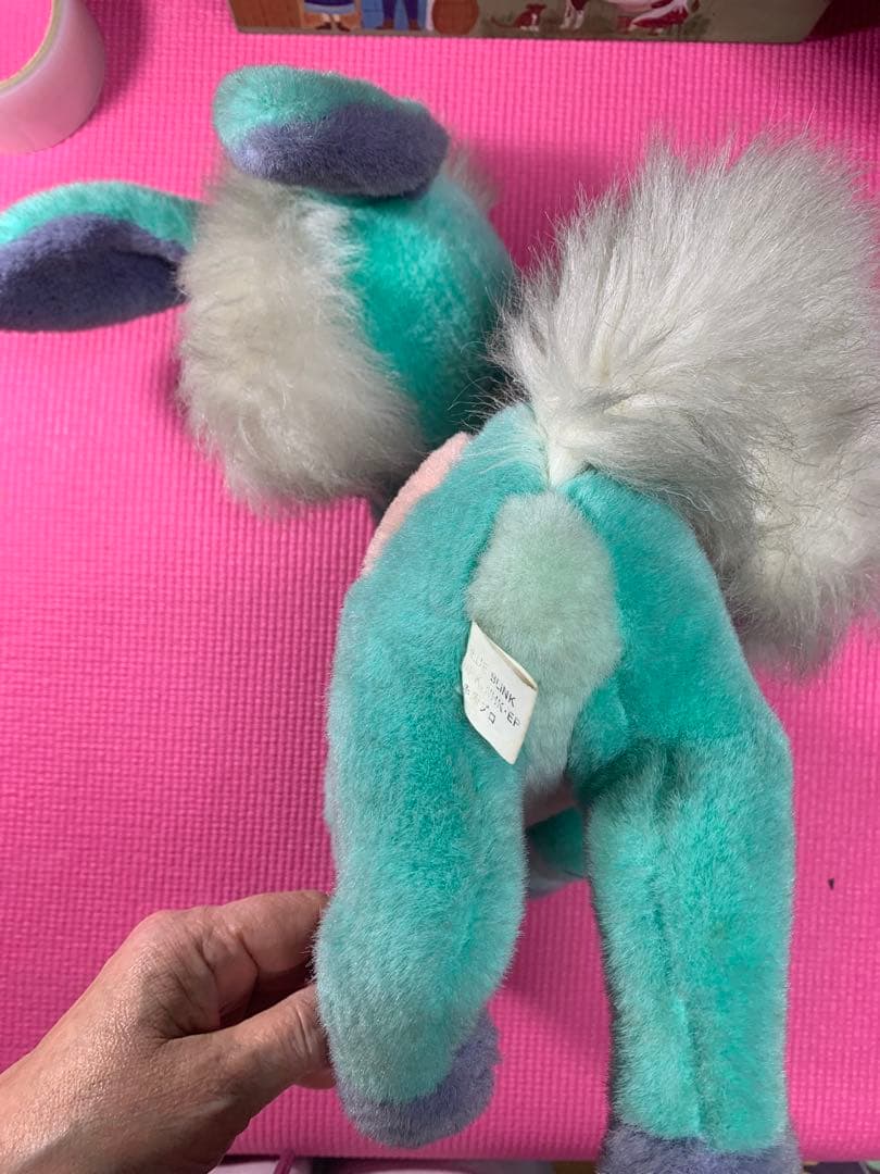 昭和レトロ　手塚治虫『青いブリンク』のぬいぐるみ