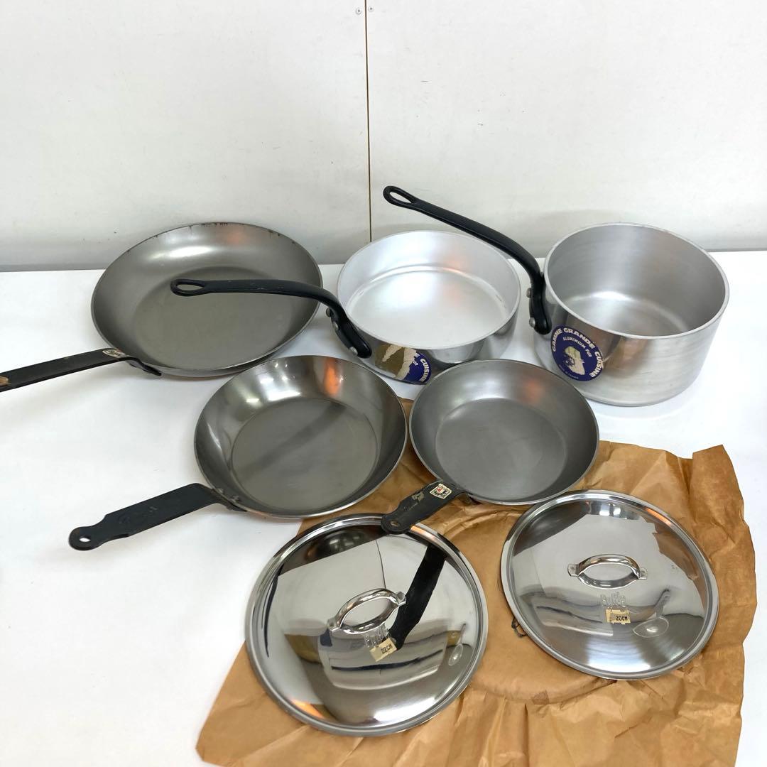 B282-19 mauviel ムヴィエール ？　片手鍋セット　フライパン