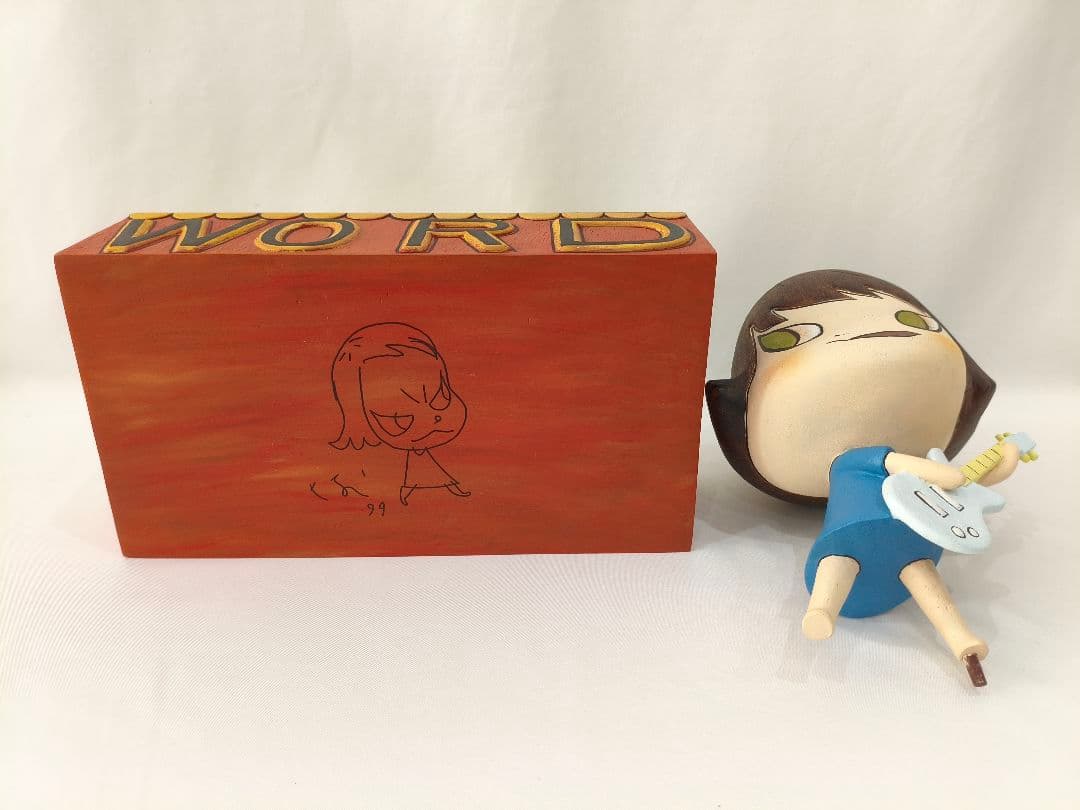 奈良美智 Yoshitomo Nara WORD 木 acrylic 28CM