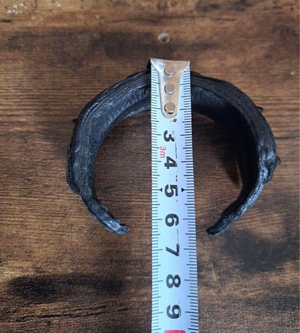 ☆ レザー バングル leather 9miles snake