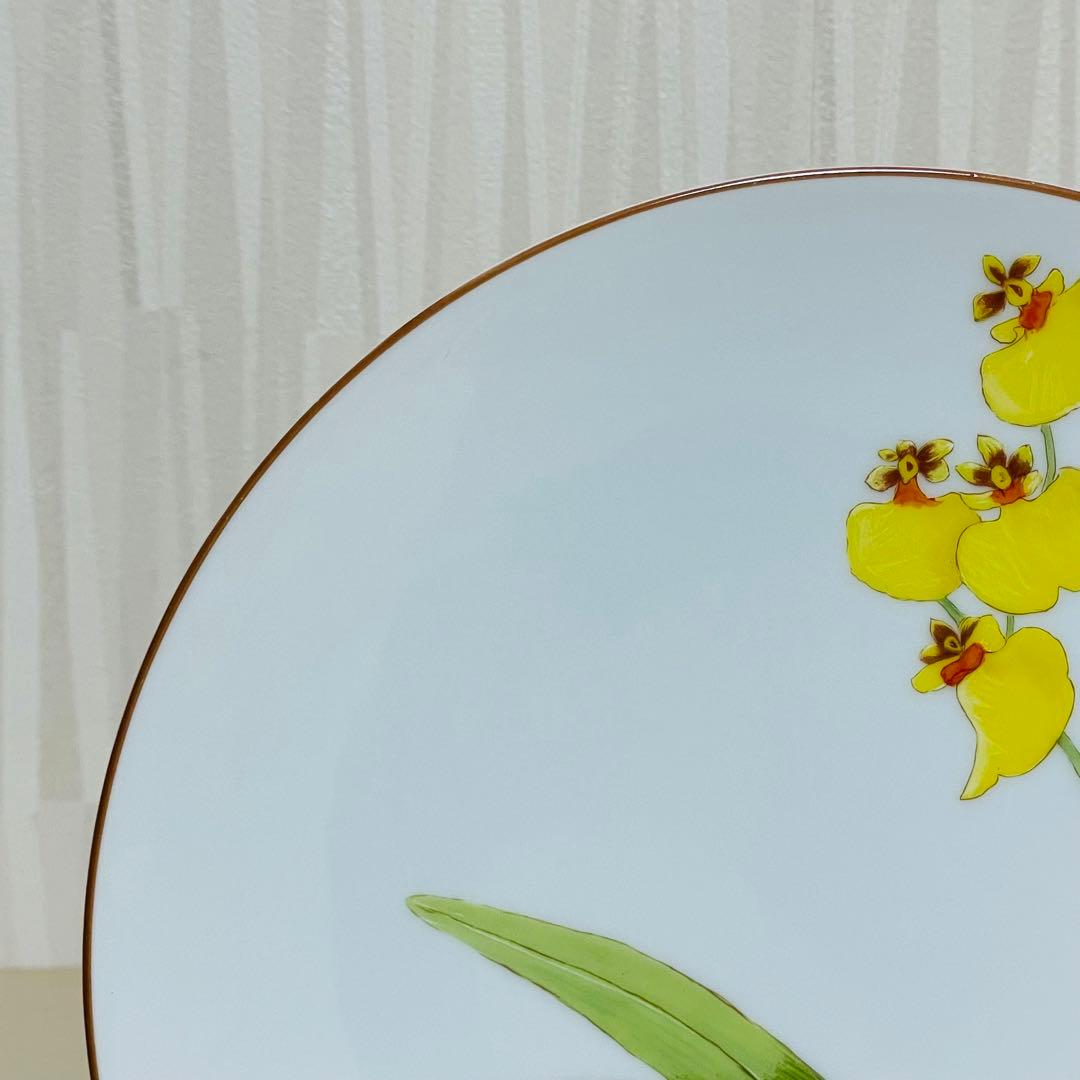 HERMES エルメス オルキデ プレート 皿 蘭 NO.11