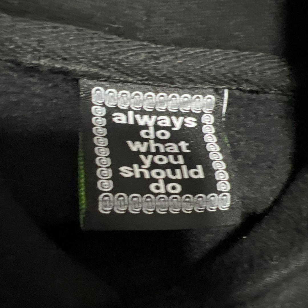 Alwaysデザイン ブラックパーカー