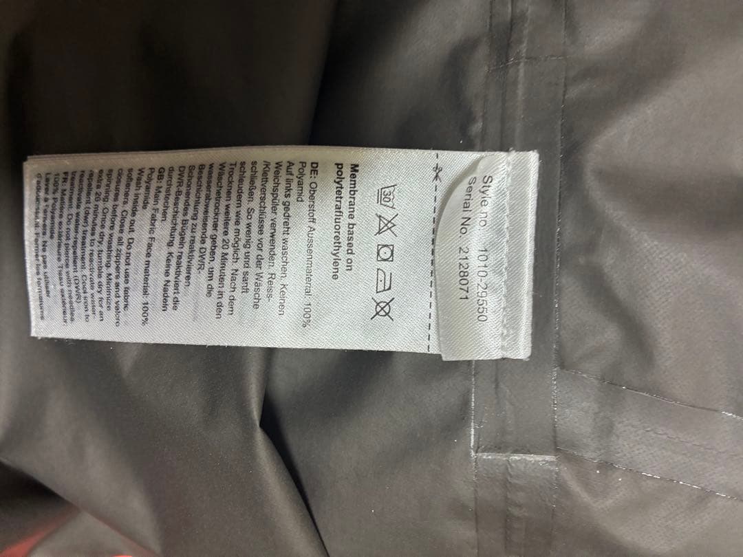 MAMMUT Crater Light GORE‑TEX定価39600円