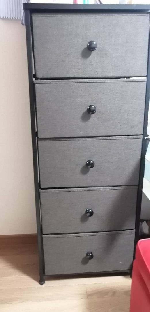 5段 機能性とデザインを兼ね備え ラック 収納 チェスト