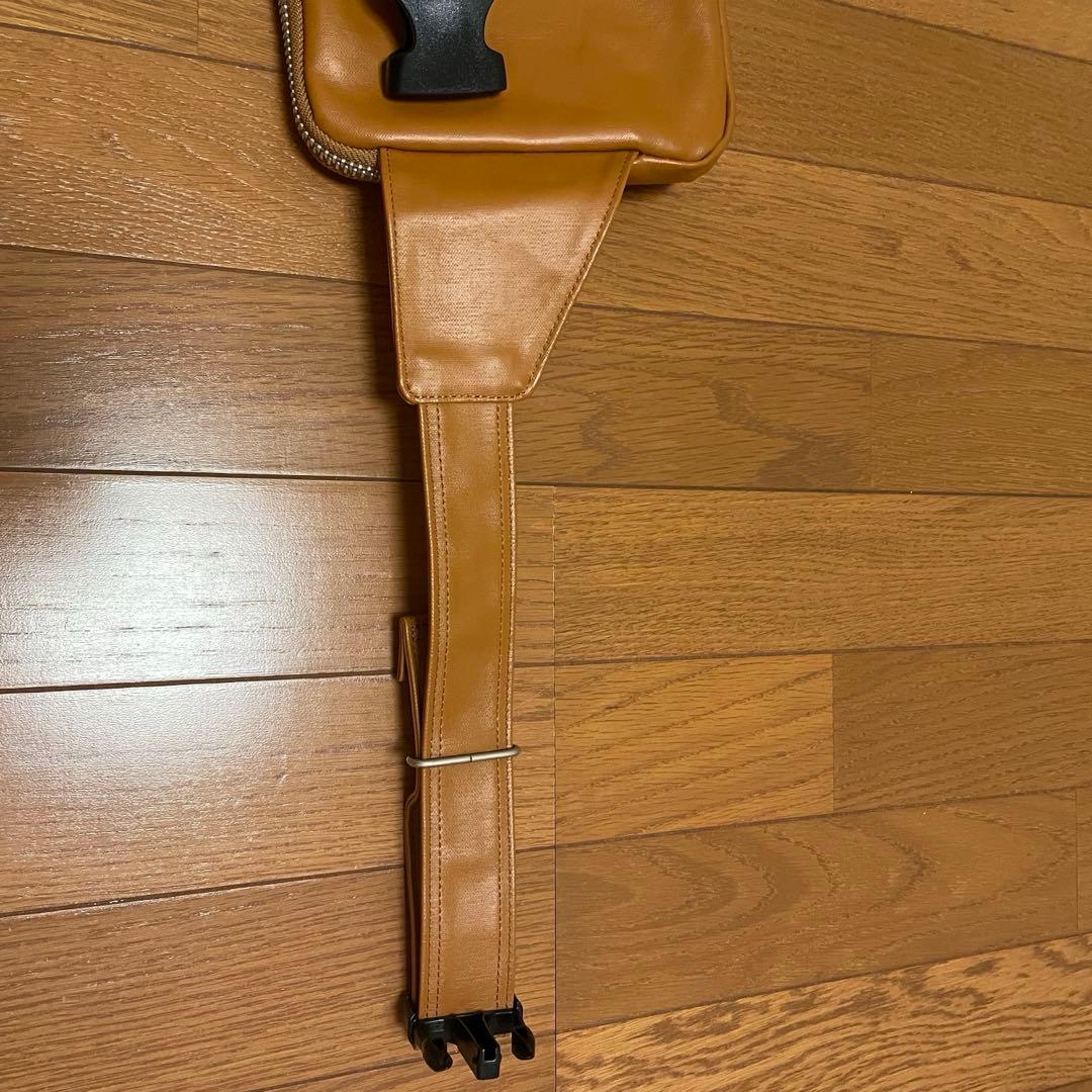 【PORTER】ポーター　キャメル　ボディバッグ　ヒップバッグ　ショルダーバッグ