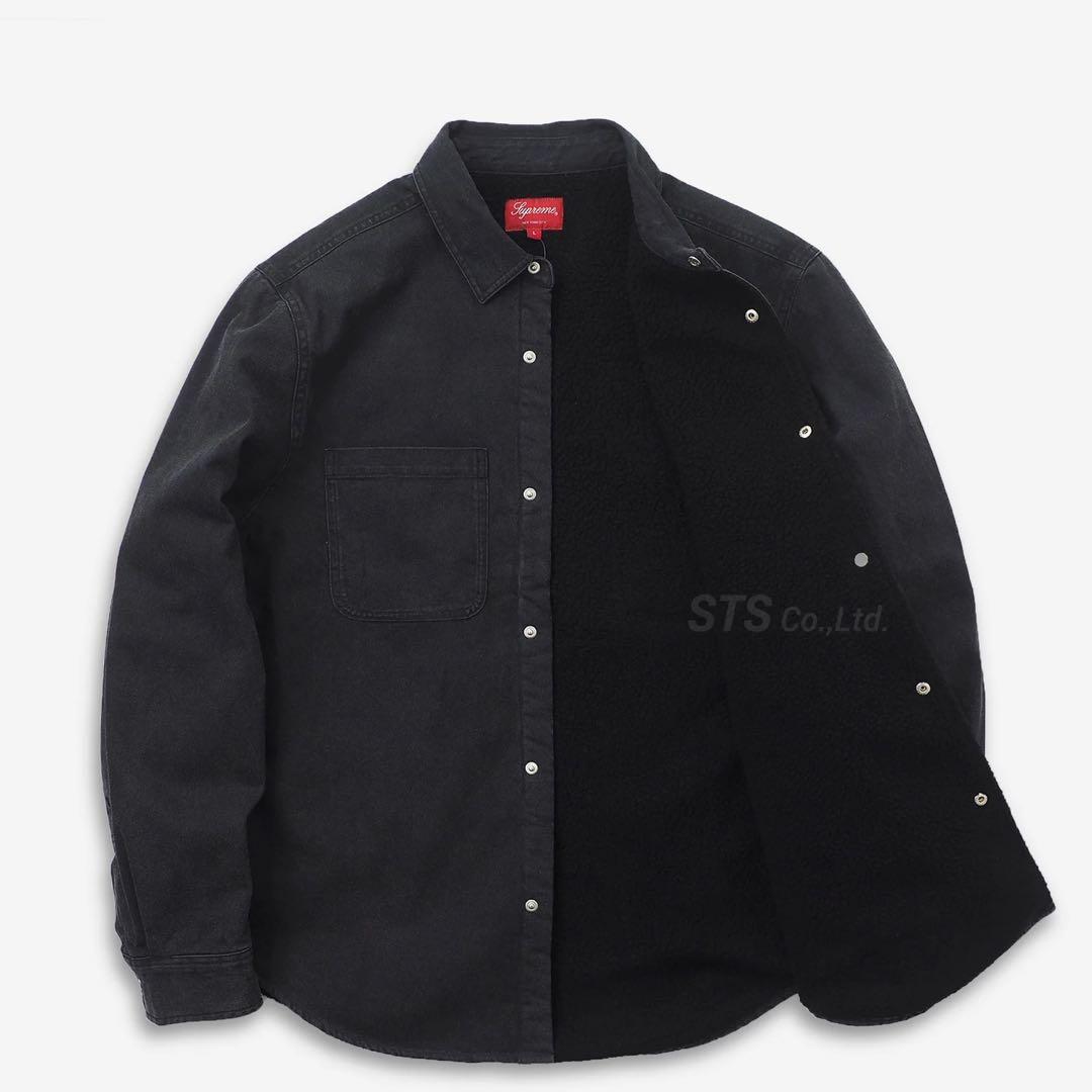 た*よ様 Supreme 2018FW Sherpa Lined Denim S