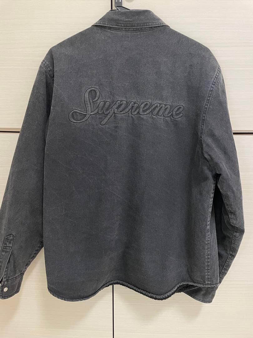 た*よ様 Supreme 2018FW Sherpa Lined Denim S