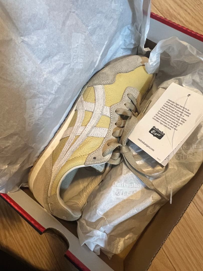 オニツカタイガー セラーノ ヴィンテージ　クリーム　25cm