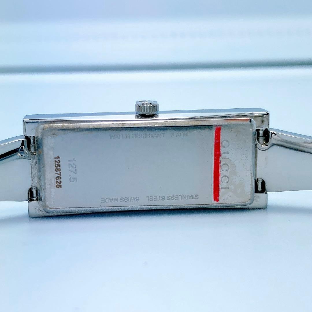 545 GUCCI グッチ　Gフレーム　ダイヤ　127.5 ミラー　腕時計