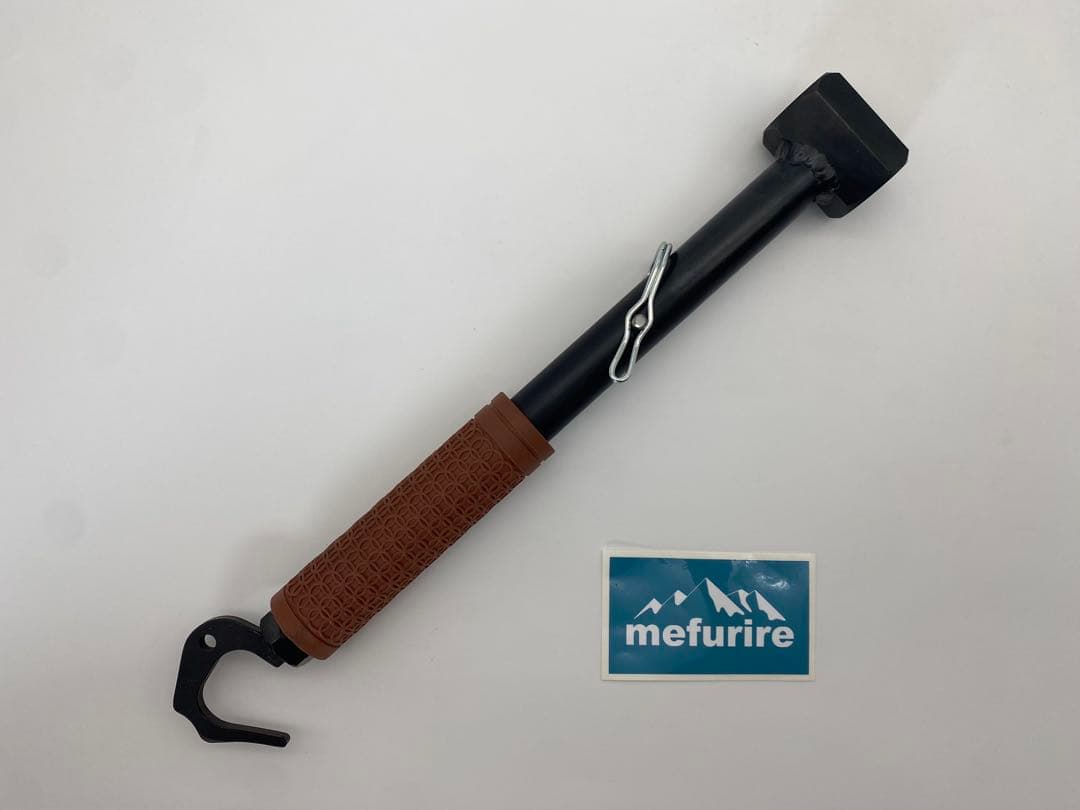 mefurire ペグハンマー 茶グリップモデル