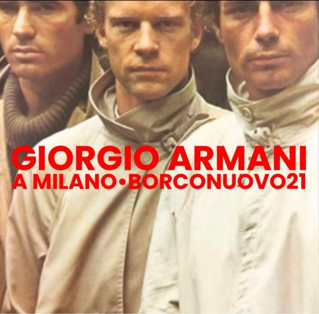 80s-90s GIORGIO ARMANI アルパカ混スーパーロングコート