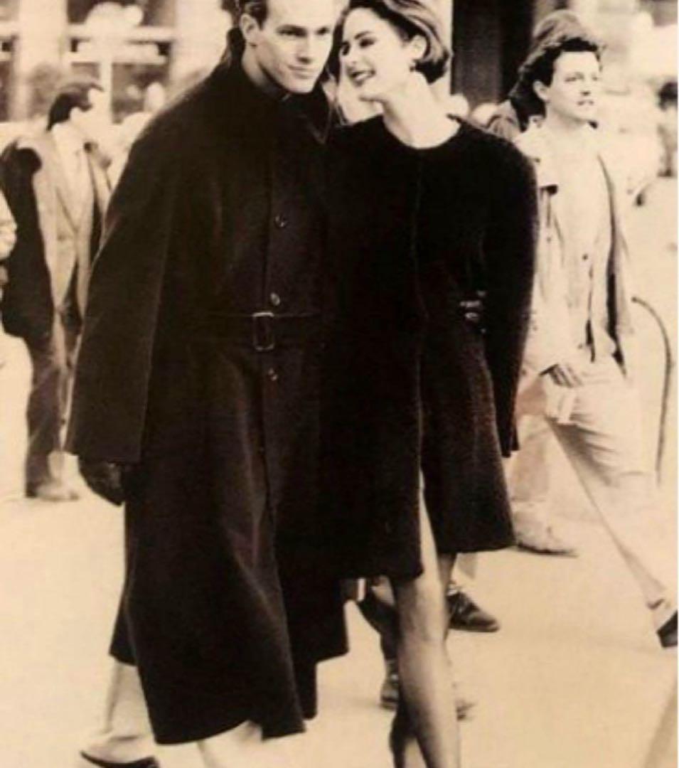 80s-90s GIORGIO ARMANI アルパカ混スーパーロングコート