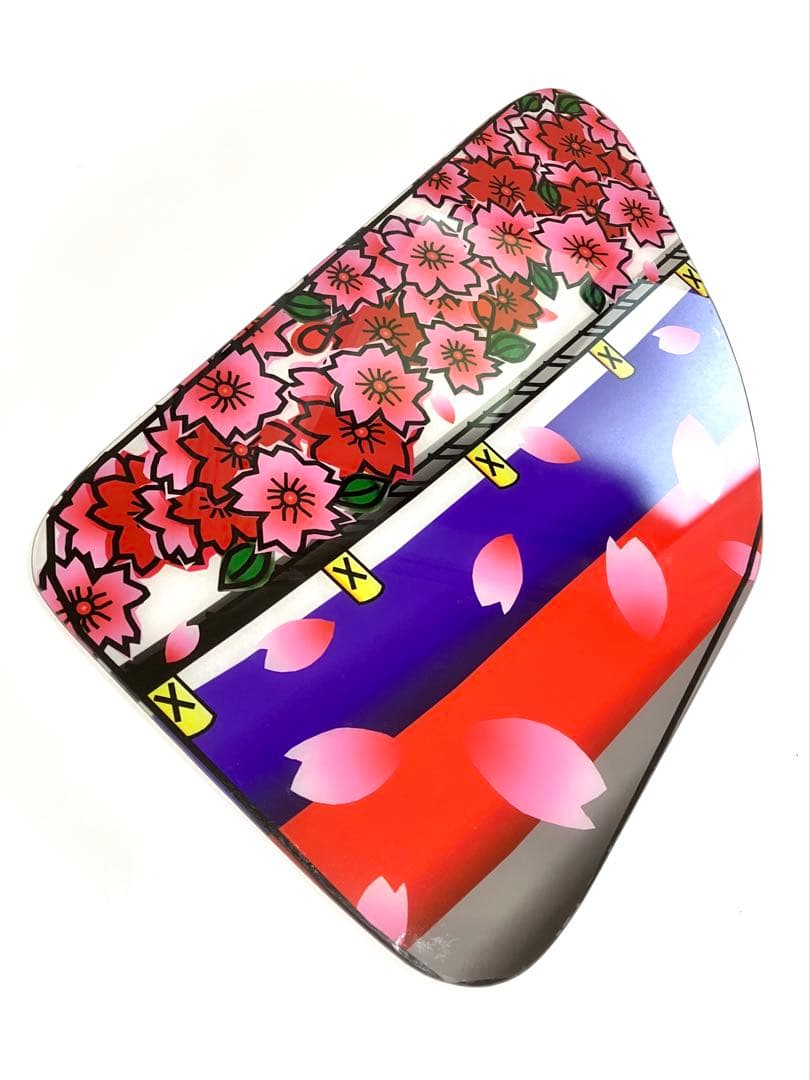 花札✨桜✨花見✨散り桜✨日野✨レンジャー✨プロフィア✨安全窓✨アンドン