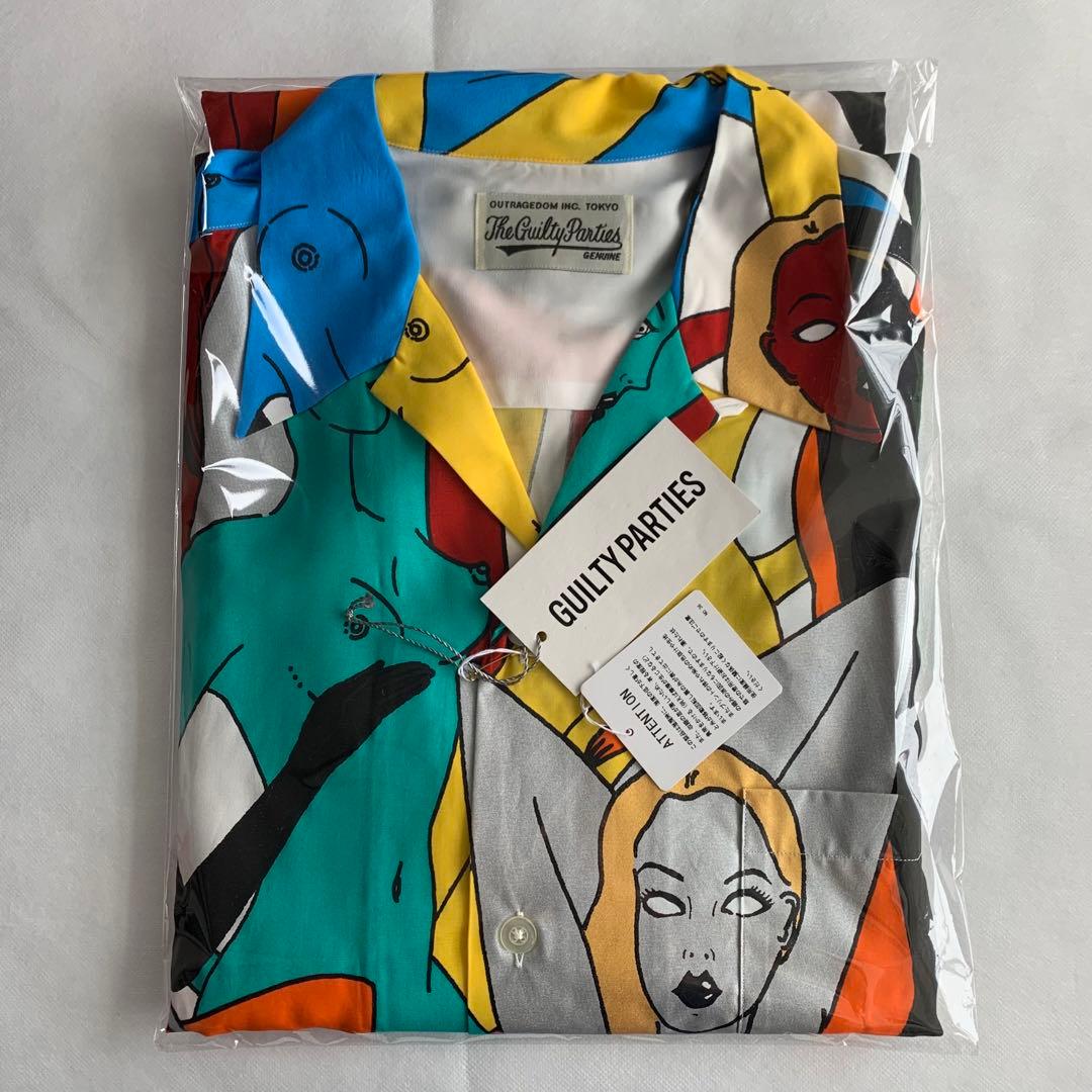 XL【WACKOMARIA】天国東京百女柄図 SHIRT／新品タグ付／送料込