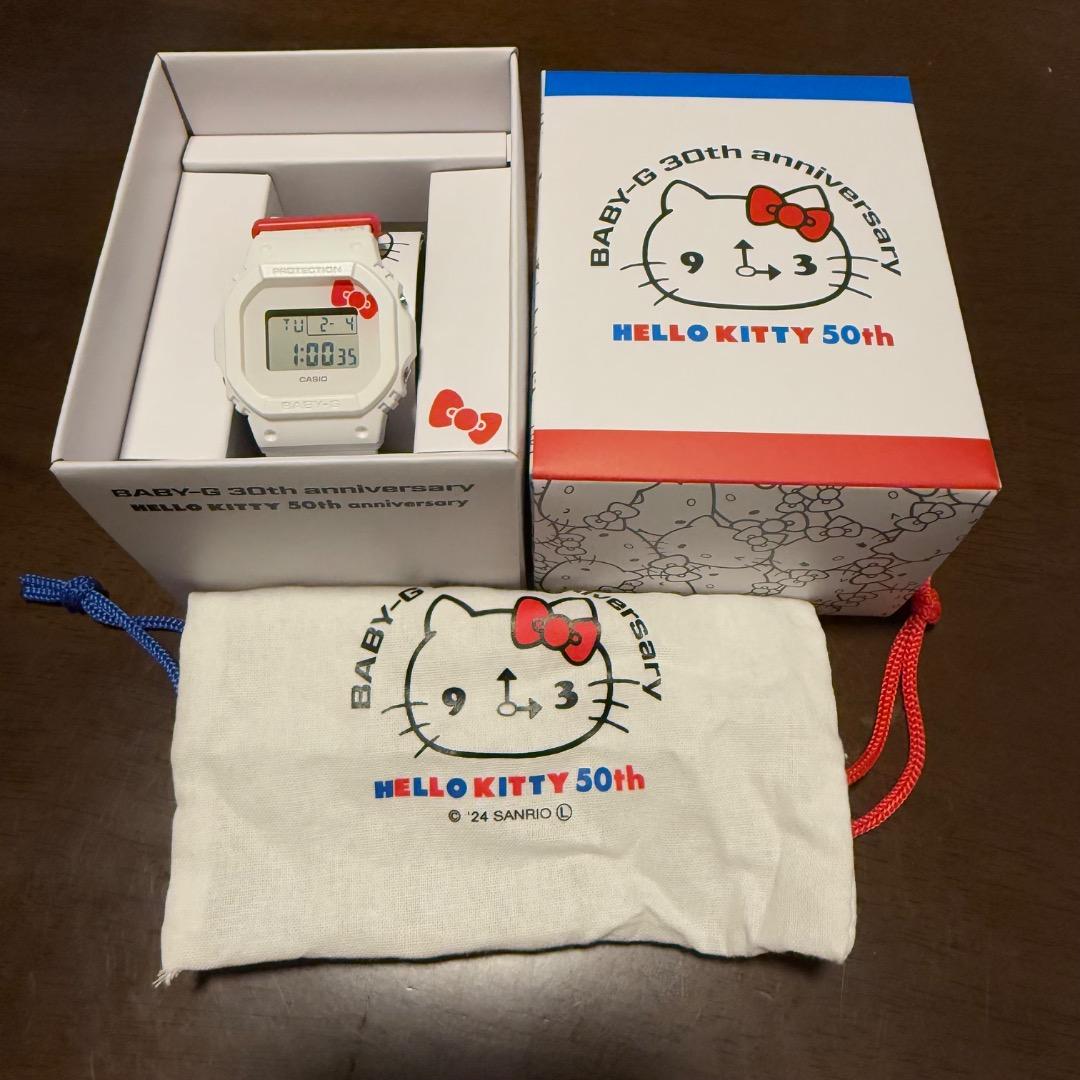 カシオ babyG ハローキティ50周年