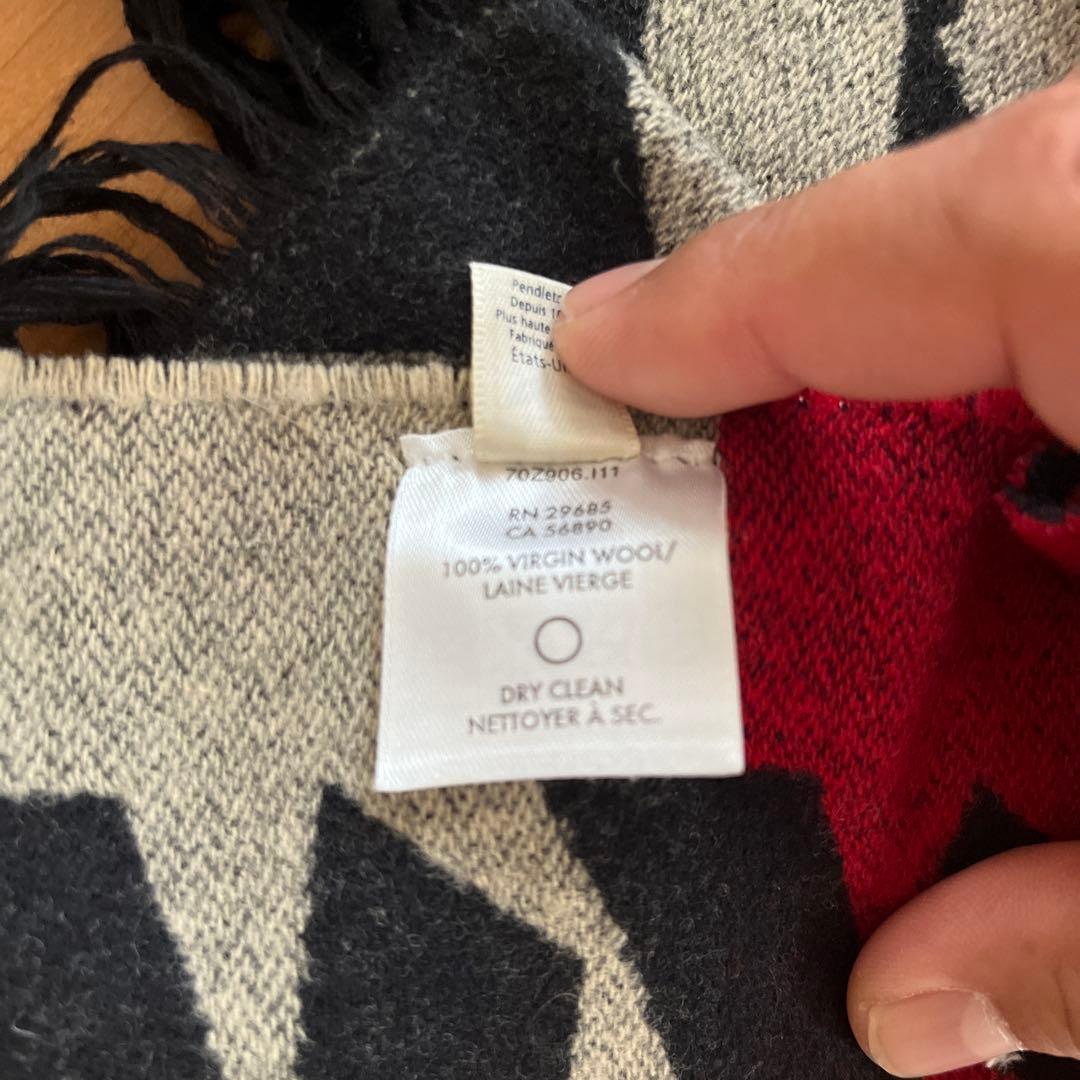 PENDLETON(ペンドルトン)ネイティブ柄マフラー ポートランドコレクション