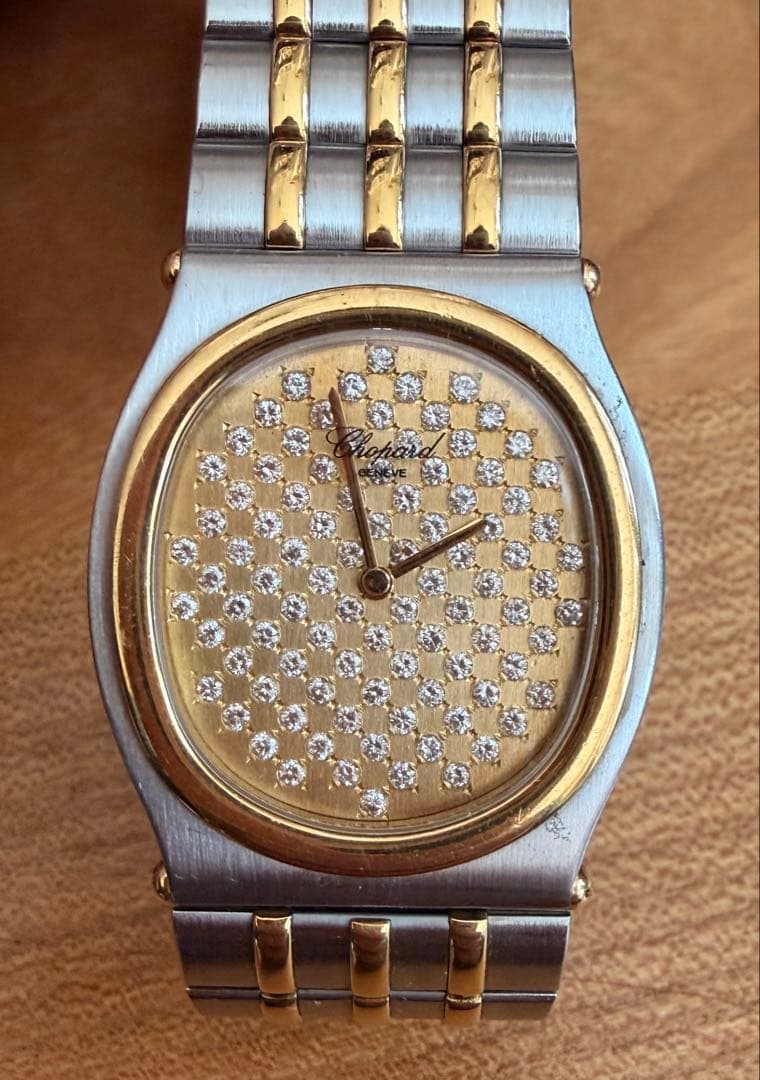 訳あり ショパール 時計 モンテカルロ 腕時計 chopard 金 ダイヤ