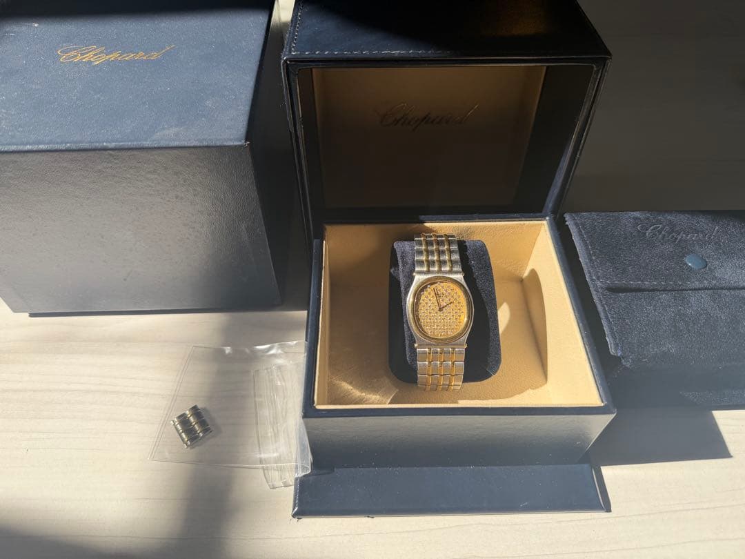 訳あり ショパール 時計 モンテカルロ 腕時計 chopard 金 ダイヤ