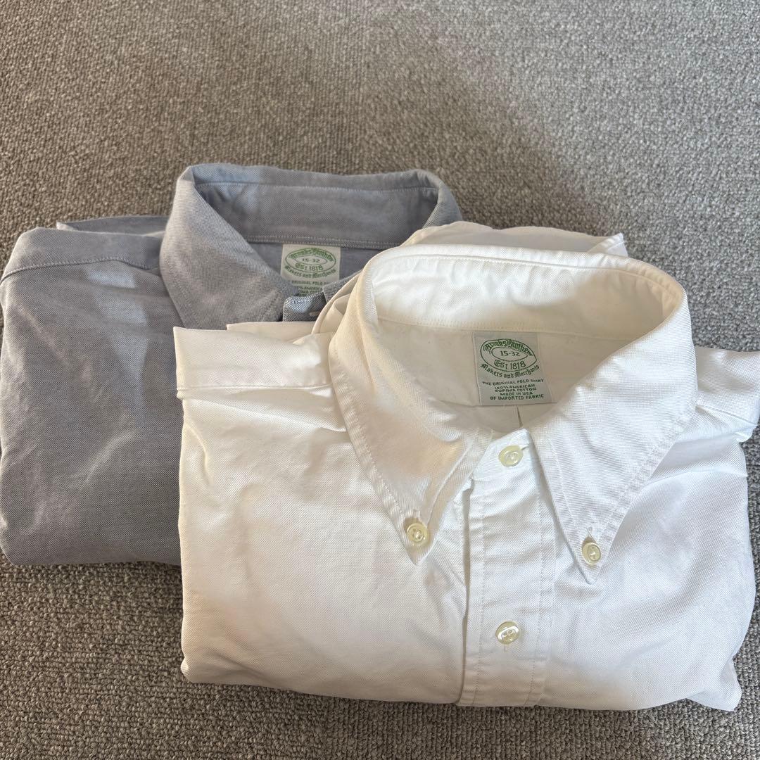Brooks Brothers オックスフォードシャツ2枚madeinUSA