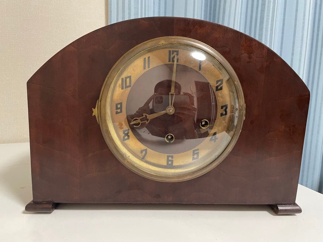 アンティーク置時計 Forestville カナダ 振り子式　 ゼンマイ