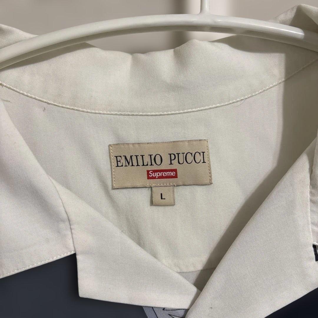 SUPREME 21SS × Emilio Pucci 総柄 半袖シャツ L